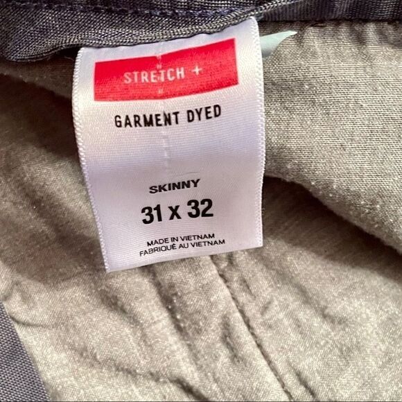 OLIVE SKINNY JEANS 31 x 32 - Picture 4 of 5